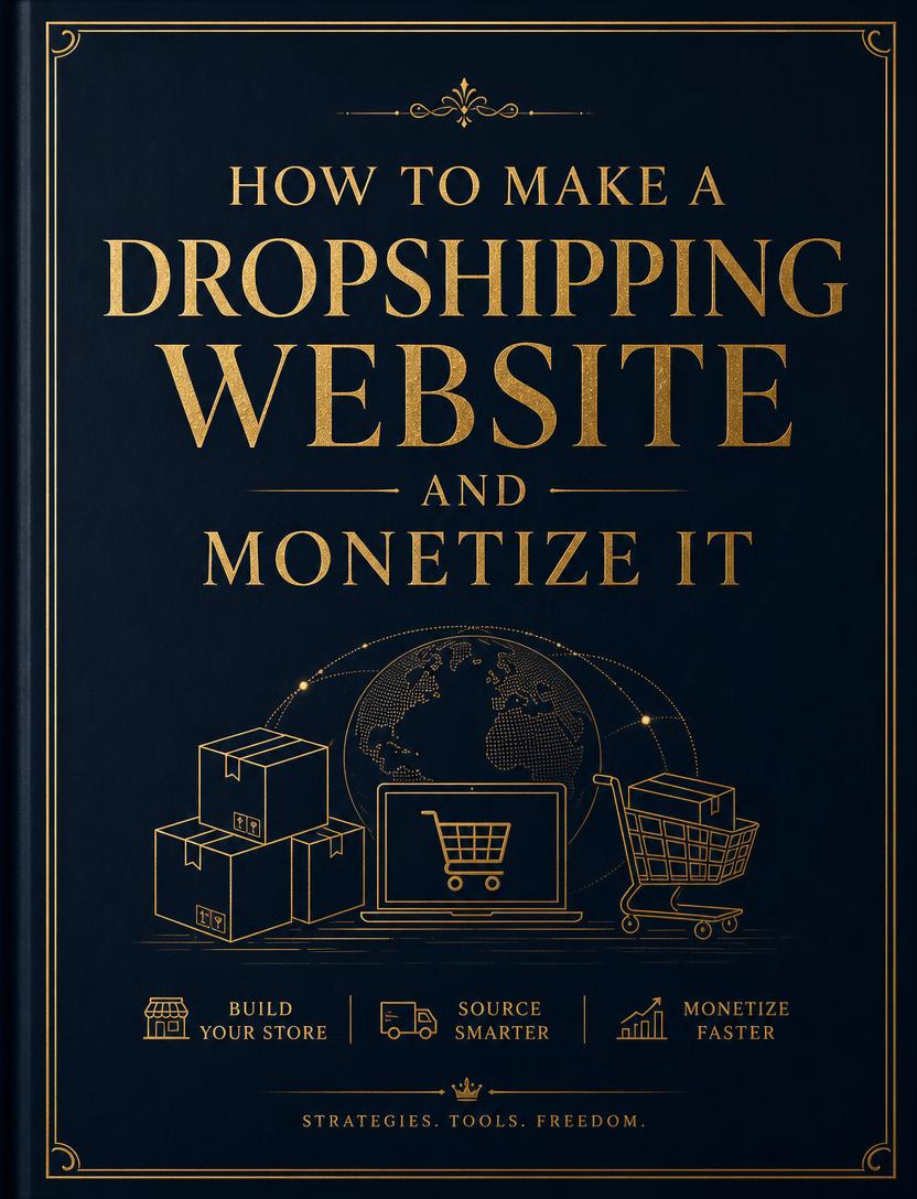 How to Make a Dropshipping Website and Monetize It cover